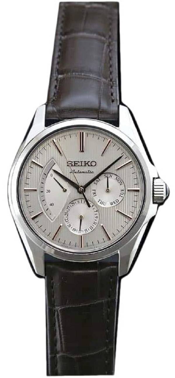 Seiko enne SARW033 Power Reserve automaattinen Japani teki Miesten Kello