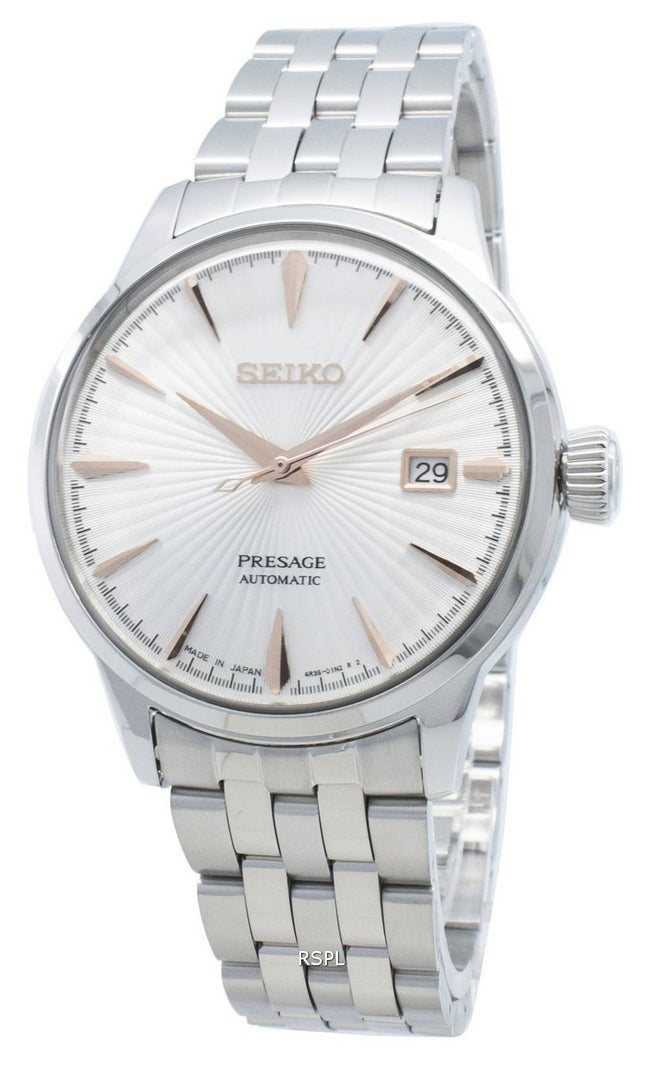 Seiko Presage SARY13 SARY137 SARY1 23 automaattista jalokiviä, valmistettu Japanissa, miesten kello