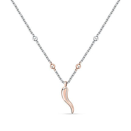 Morellato Istanti Rose Gold Tone ruostumattomasta teräksestä valmistettu kaulakoru SAVZ04 naisille