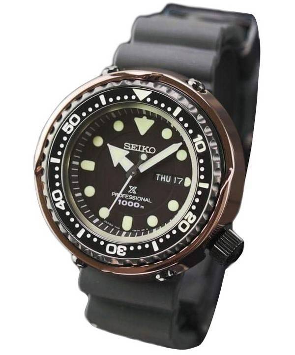 Seiko Marine Master SBBN042 Titanium rajoitettu painos Japaniin teki 1000M Miesten Kello