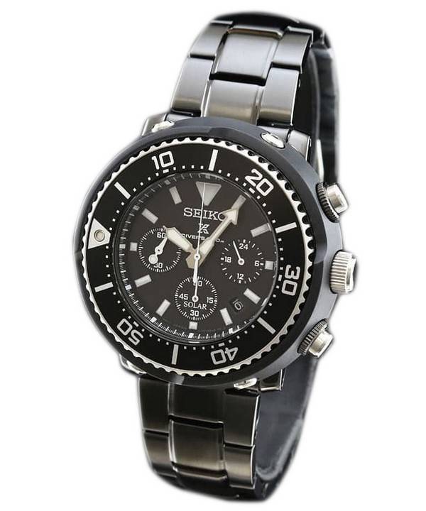 Seiko Prospex Solar sukeltajan Chronograph 200M rajoitettu painos SBDL035 Miesten kello