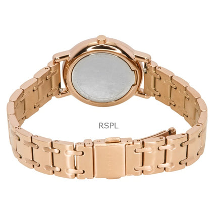 Skagen Signatur Lille Rose Gold Sävy ruostumaton teräs Rose Gold Kellotaulu kvartsi SKW3125 Naisten kello