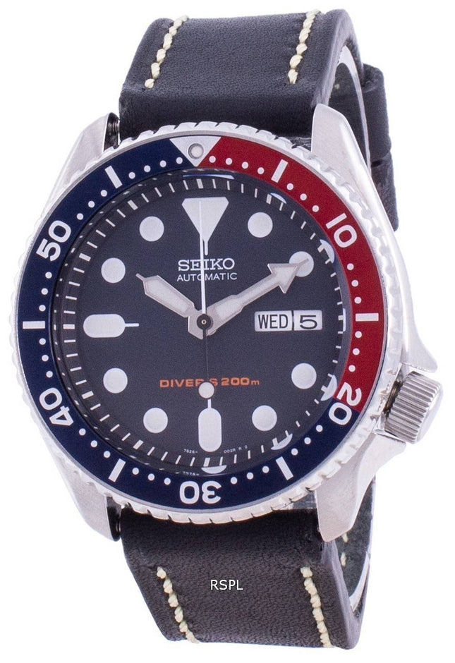 Seiko Automatic Diver Blaues Zifferblatt SKX009K1-var-LS16 200M Herrenuhr