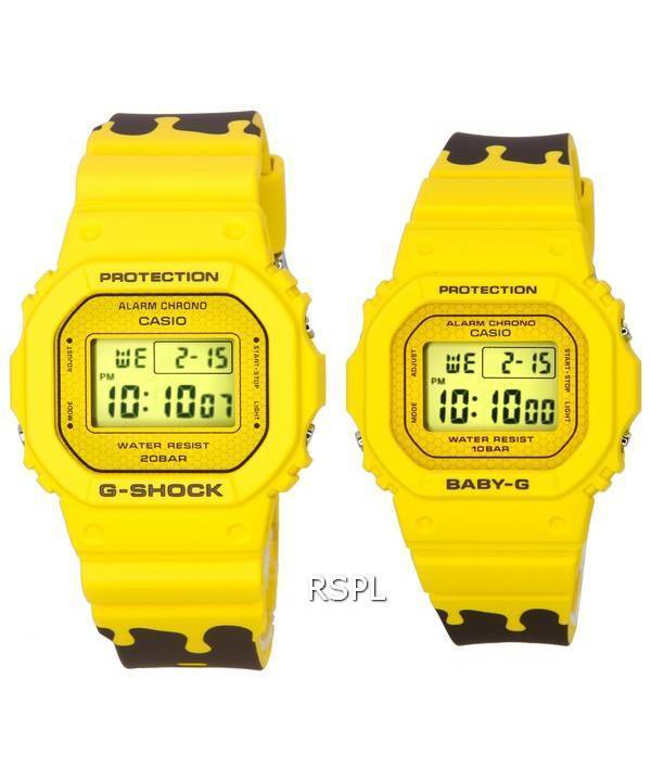 Casio G-Shock ja Baby-G Digital Honey Inspired Limited Edition kvartsi SLV-22B-9 SLV22B-9 parikello