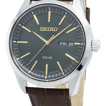 Seiko Conceptual SNE529P SNE529P1 SNE529 analoginen aurinko miesten kello