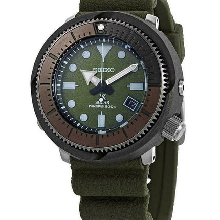 Seiko Prospex Solar Diverin vihreä kellotaulu SNE561P1 SNE561P 200M miesten kello