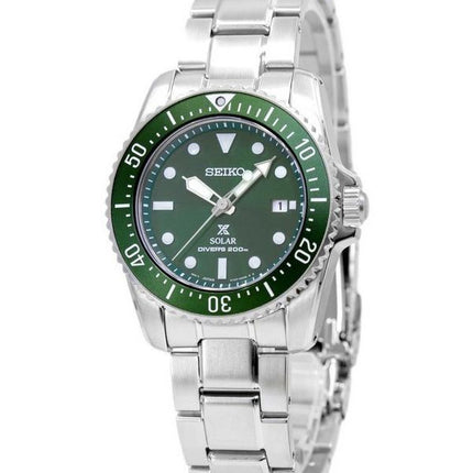 Seiko Prospex Green Dial Solar SNE583 SNE583P1 SNE583P 200M miesten kello