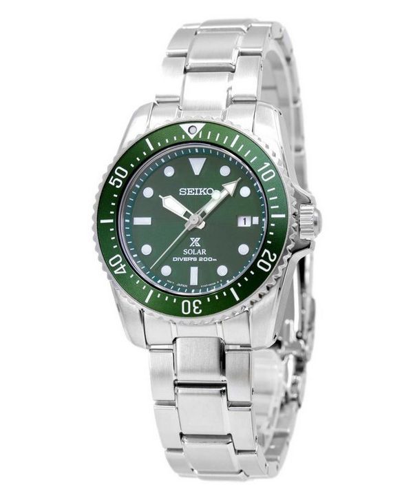 Seiko Prospex Green Dial Solar SNE583 SNE583P1 SNE583P 200M miesten kello