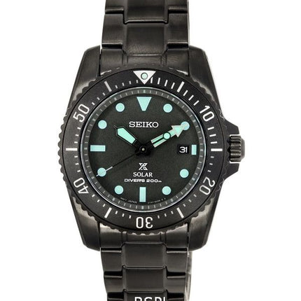 Seiko Prospex Black Series Night Vision aurinkosukeltaja SNE587 SNE587P1 SNE587P 200M miesten kello