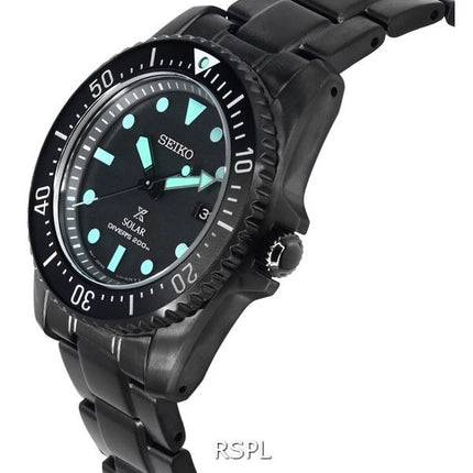 Seiko Prospex Black Series Night Vision aurinkosukeltaja SNE587 SNE587P1 SNE587P 200M miesten kello