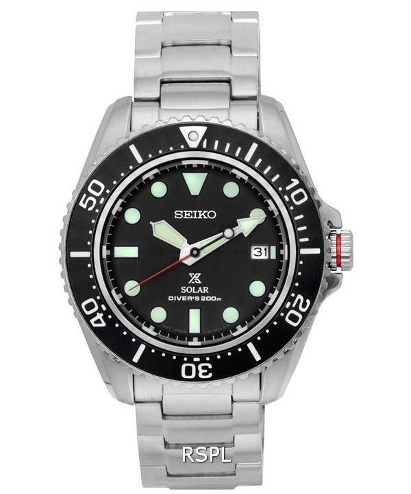 Seiko Prospex Compact Black Dial aurinkosukeltaja SNE589 SNE589P1 SNE589P 200M miesten kello