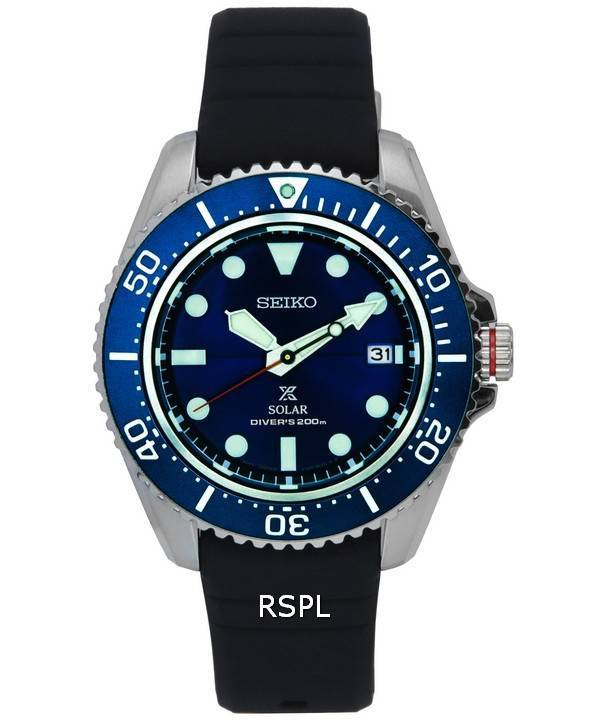 Seiko Prospex Blue Dial Solar Diver's SNE593 SNE593P1 SNE593P 200M miesten kello