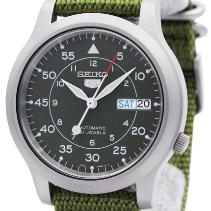 Seiko 5 sotilaallisen automaattinen Nylon Miesten kello SNK805K2 SNK805