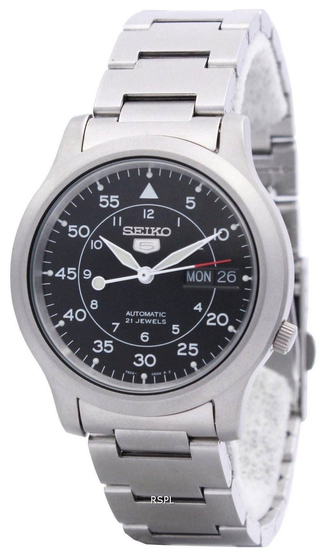 Seiko 5 automaattinen SNK809K1 SNK809K SNK809 21 koru Miesten kello