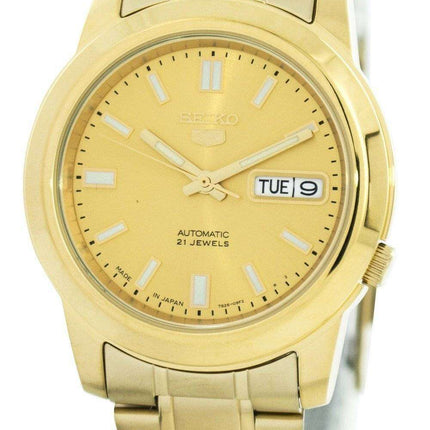 Seiko 5 Automaattinen 21 Jalokivet Japaniin teki SNKK20 SNKK20J1 SNKK20J Miesten Watch