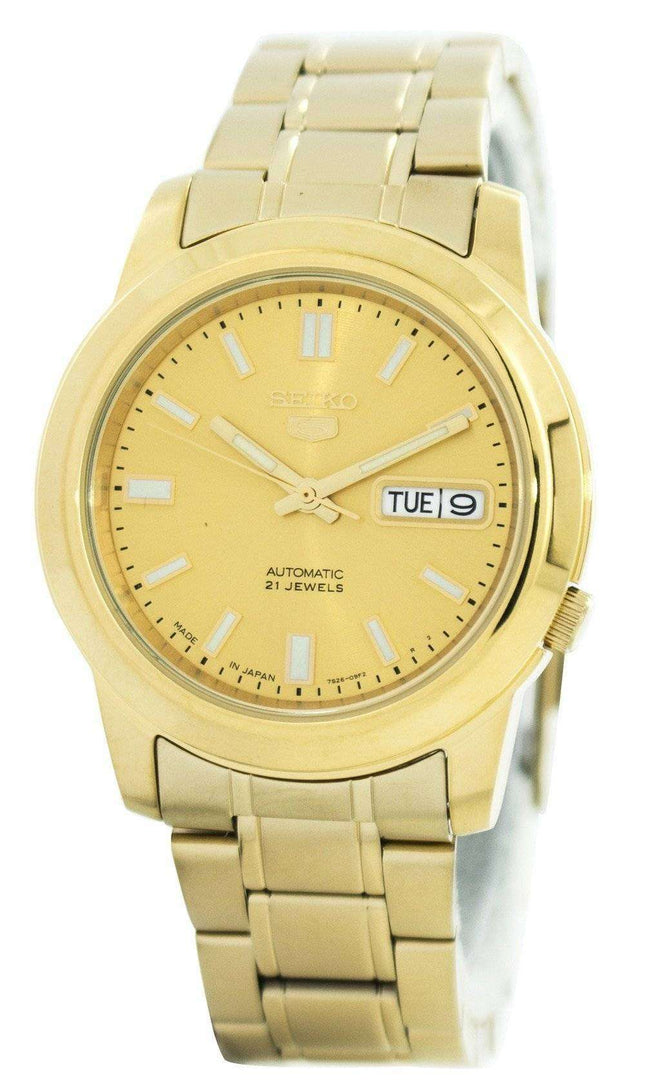 Seiko 5 Automaattinen 21 Jalokivet Japaniin teki SNKK20 SNKK20J1 SNKK20J Miesten Watch