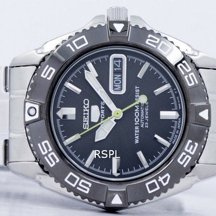 Seiko 5 urheilua automaattinen Japani teki SNZB23 SNZB23J1 SNZB23J Miesten Watch