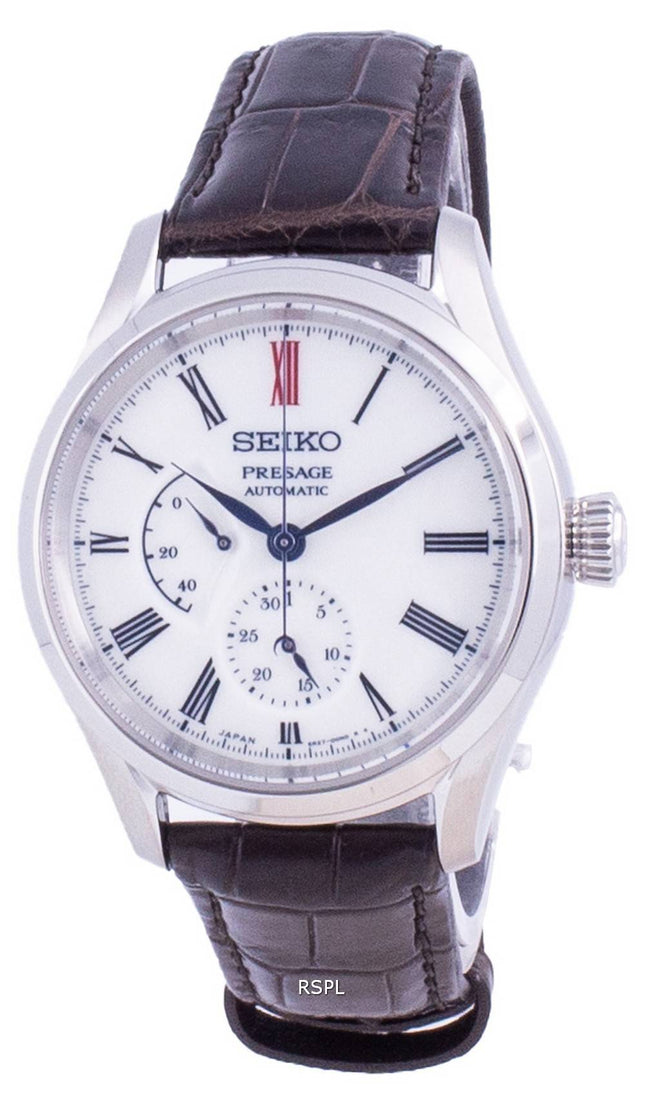 Seiko Presage Arita posliiniautomaattinen SPB093J SPB093J1 SPB093 100M miesten kello