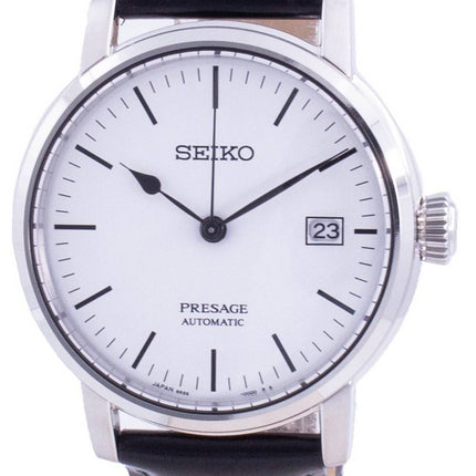 Seiko Presage Riki Watanabe Automatic White Enamel SPB113 SPB113J1 SPB113J Japan Made 100M Men's Watch