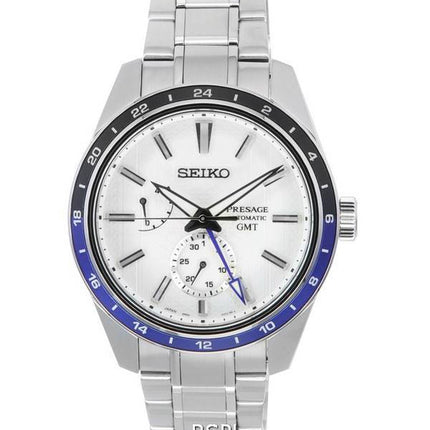 Seiko Presage Sharp Edged Series ZERO HALLIBURTON Limited Edition valkoinen kellotaulu automaattinen SPB269 SPB269J1 SPB269J 100