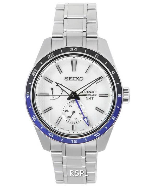 Seiko Presage Sharp Edged Series ZERO HALLIBURTON Limited Edition valkoinen kellotaulu automaattinen SPB269 SPB269J1 SPB269J 100