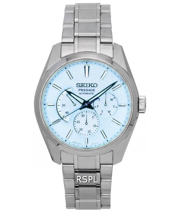 Seiko Presage Sharp Edded Geppaku Moonlight automaattinen SPB305 SPB305J1 SPB305J 100M miesten kello