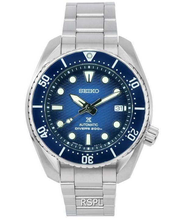 Seiko Prospex Sea King Sumo Blue Dial automaattinen sukeltaja SPB321 SPB321J1 SPB321J 200M miesten kello