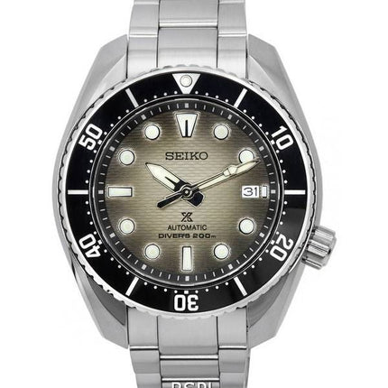 Seiko Prospex Sea King Sumo tummanharmaa asteikkokello, automaattinen sukeltaja SPB323 SPB323J1 SPB323J 200M miesten kello