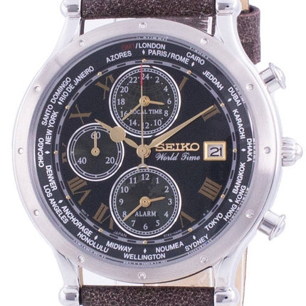 Seiko 30-vuotissyntymäaika Maailman aika SPL057P SPL057P1 SPL057P Quartz Chronograph Limited Edition miesten kello