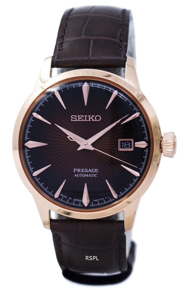 Seiko enne Cocktail automaattinen Japani teki SRPB46 SRPB46J1 SRPB46J Miesten Kello