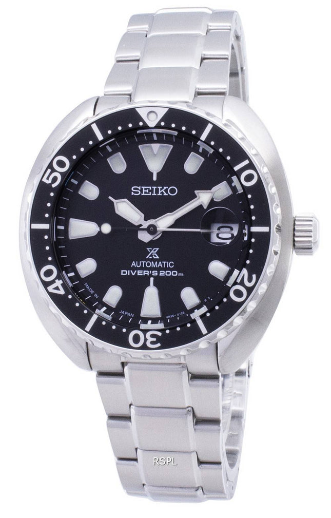 Seiko Prospex Mini kilpikonna automaattinen Diver 200M Japani teki SRPC35J SRPC35J1 SRPC35 Miesten Kello