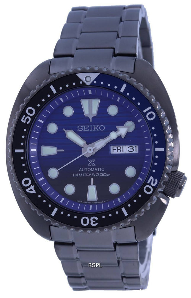 Seiko Prospex Turtle Save The Ocean Special Edition automaattinen sukeltaja SRPD11 SRPD11K1 SRPD11K 200M miesten kello