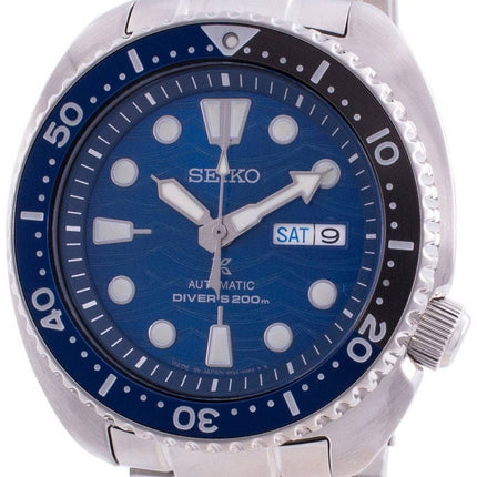 Seiko Prospex kilpikonna säästää merta Automaattiset sukeltajan SRPD21 SRPD21J1 SRPD21J 200M miesten kello