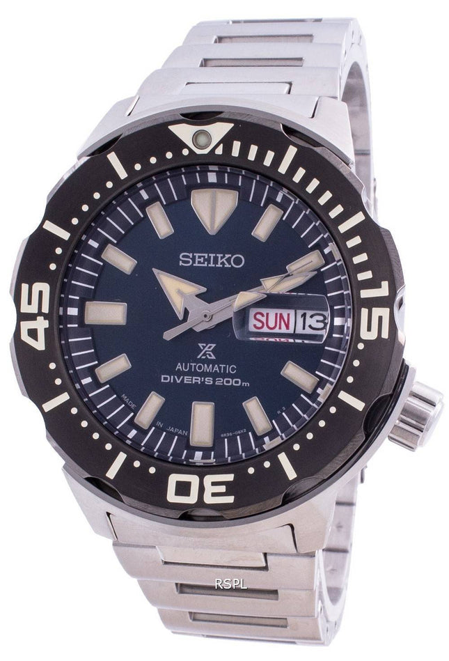 Seiko Prospex Monster Automaattisen sukeltajan SRPD25 SRPD25J1 SRPD25J 200M miesten kello