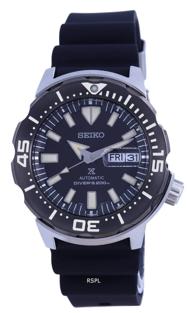 Seiko Prospex Monster Automatic Diver&#39,s SRPD27 SRPD27K1 SRPD27K 200M miesten kello