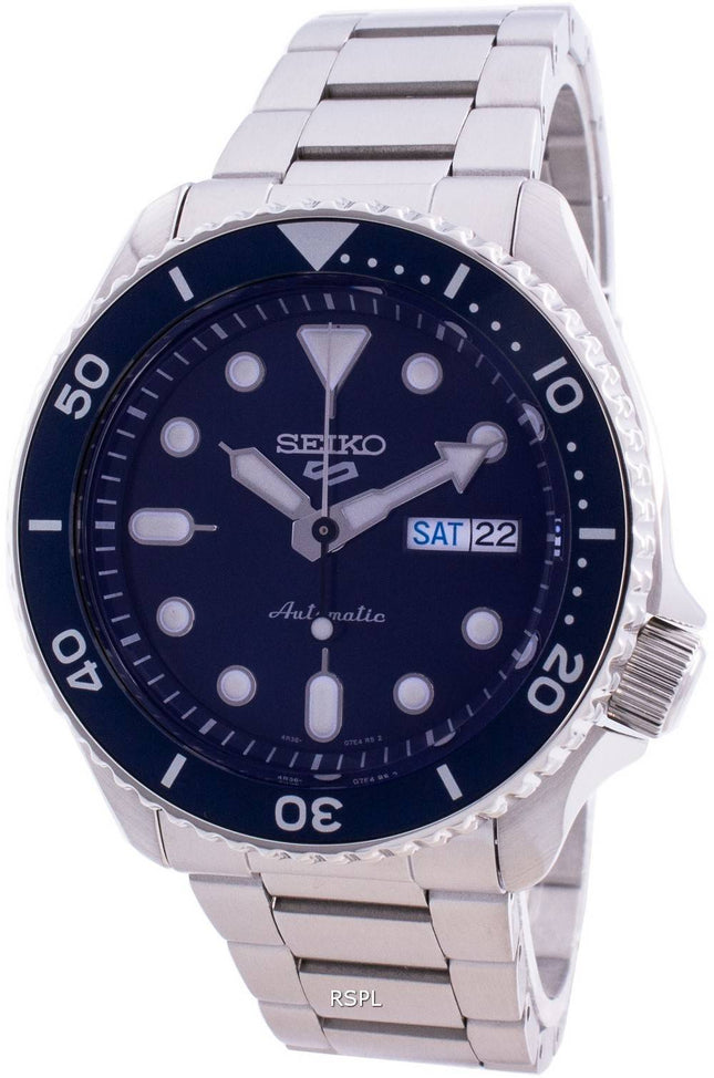 Seiko 5 urheilutyyli automaattinen SRPD51K1 100M miesten kello