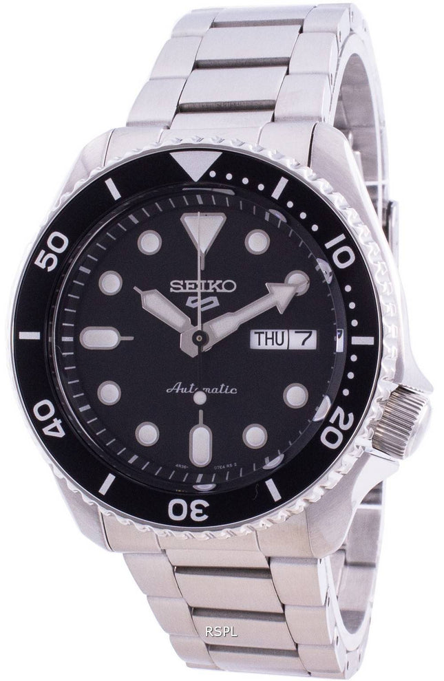 Seiko 5 urheilutyyli automaattinen SRPD55 SRPD55K1 SRPD55K 100M miesten kello