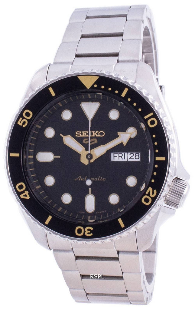 Seiko 5 urheilutyyli automaattinen SRPD57 SRPD57K1 SRPD57K 100M miesten kello