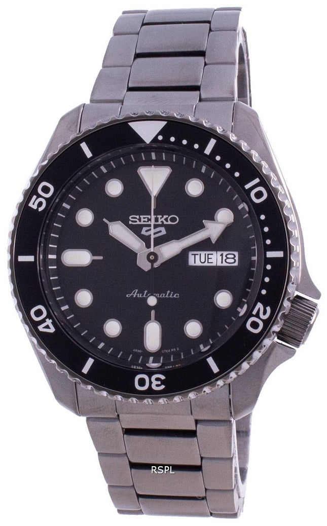 Seiko 5 Sports Style Automatic SRPD65 SRPD65K1 SRPD65K 100M miesten kello