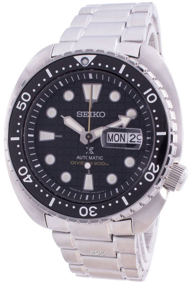 Seiko Prospex Turtle International Edition -automaatin sukeltajan SRPE03 SRPE03J1 SRPE03J 200M miesten kello