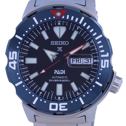 Seiko Prospex Monster Padi Special Edition automaattinen sukeltajan SRPE27 SRPE27K1 SRPE27K 200M miesten kello