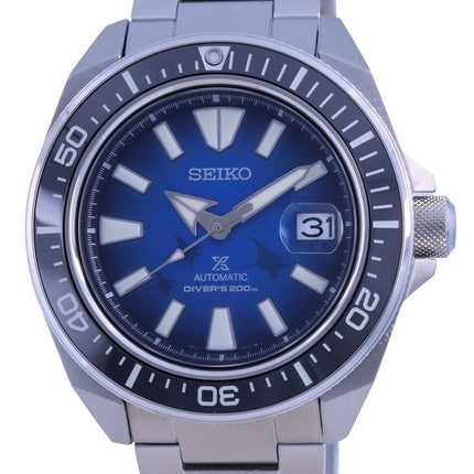 Seiko Prospex &quot,Save The Ocean&quot, Special Edition automaattinen sukeltajan SRPE33 SRPE33K1 SRPE33K 200M miesten kello