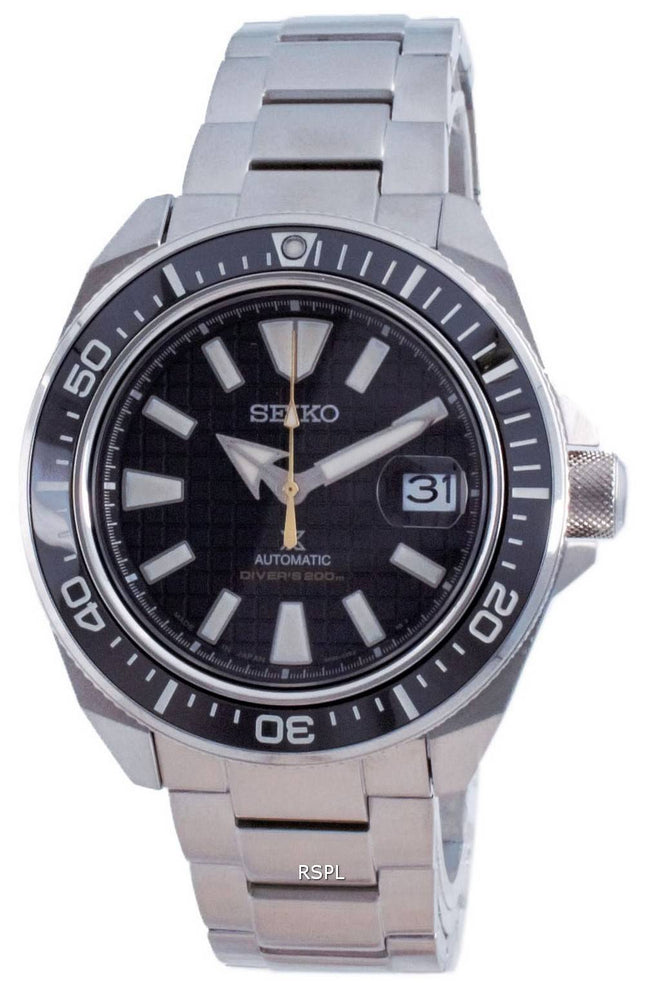 Seiko Prospex King Samurai automaattinen sukeltaja SRPE35 SRPE35J1 SRPE35J Japanissa valmistettu 200M miesten kello