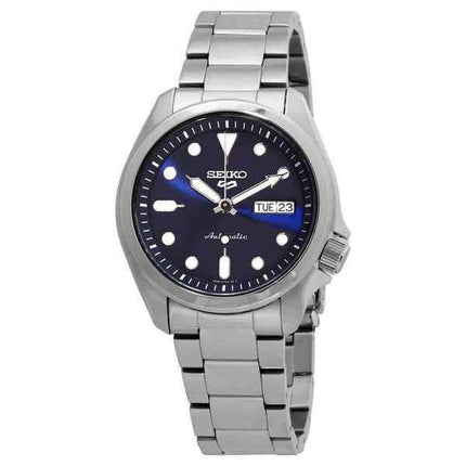 Seiko 5 urheilu sininen soittaa automaattinen SRPE53 SRPE53K1 SRPE53K 100M miesten kello