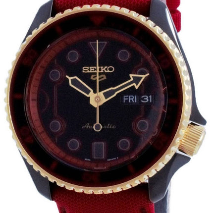 Seiko 5 Sports Street Fighter KEN Limited Edition automaattinen SRPF20 SRPF20K1 SRPF20K 100M miesten kello