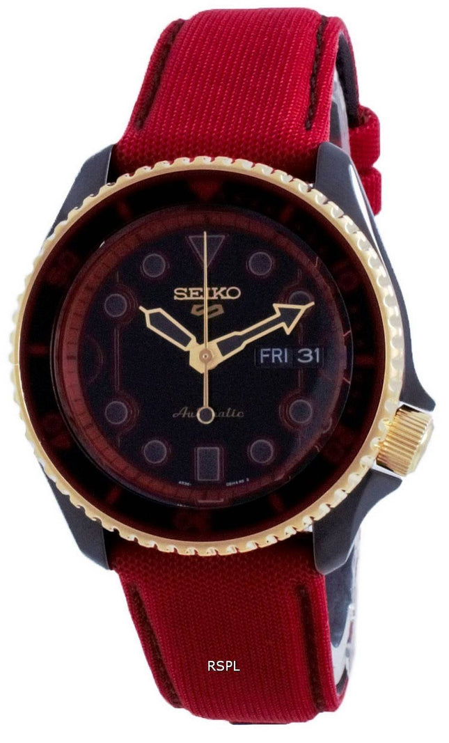 Seiko 5 Sports Street Fighter KEN Limited Edition automaattinen SRPF20 SRPF20K1 SRPF20K 100M miesten kello