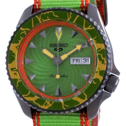 Seiko 5 Sports Street Fighter Blanka Limited Edition automaattinen SRPF23 SRPF23K1 SRPF23K 100M miesten kello