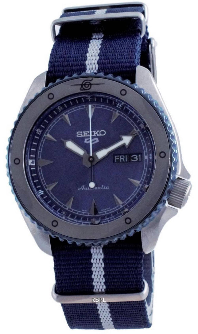 Seiko 5 Sports Sasuke Uchiha Limited Edition automaattinen SRPF69 SRPF69K1 SRPF69K 100M miesten kello