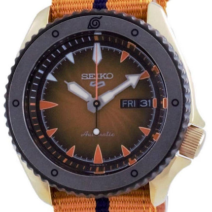 Seiko 5 Sports Naruto Uzumaki Limited Edition automaattinen SRPF70 SRPF70K1 SRPF70K 100M miesten kello