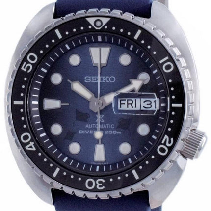 Seiko Prospex Save The Ocean King Turtle automaattinen sukeltajan SRPF77 SRPF77K1 SRPF77K 200M miesten kello